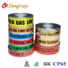 pipe buried underground detectable warning tape
